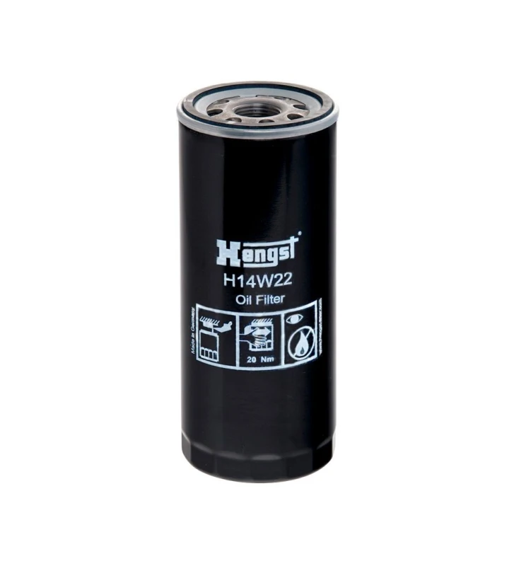Image of Oil filter HENGST FILTER H14W22