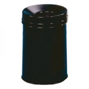 Image of Slingsby Waste Bin 30.9 Litre Fire Extinguishing Lid Black 309588