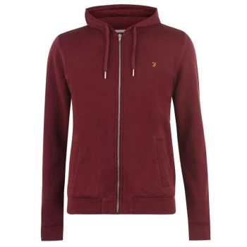 image of Farah Hoodie - Red Marl 628