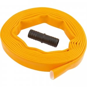 Image of Draper Layflat Hose and Connection Adaptor 25mm 5m
