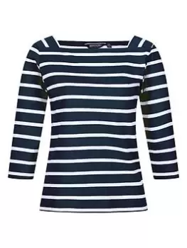 Image of Regatta Polexia T-Shirt - Navy/White, Size 14, Women
