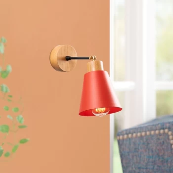 Image of Manavgat - N-616 Red Wall Lamp