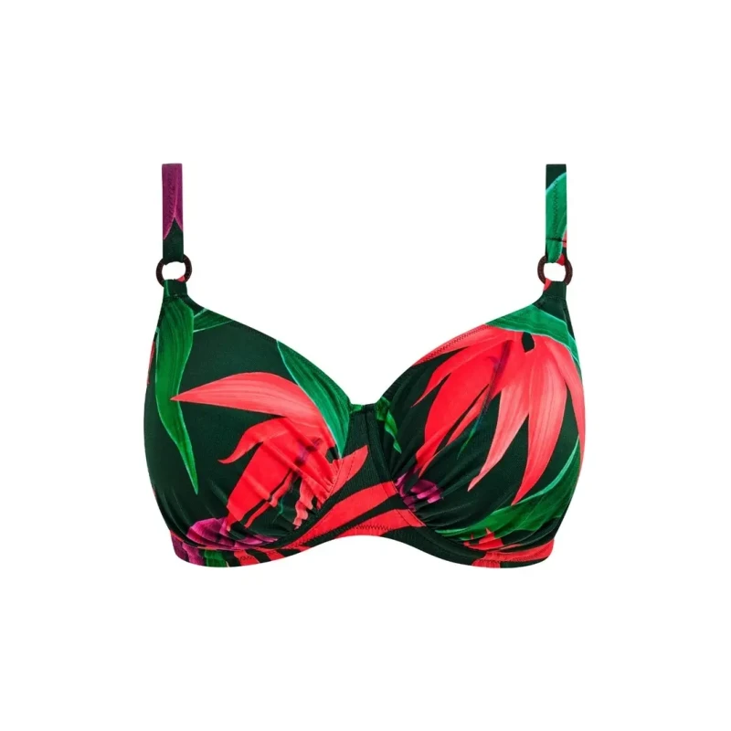 Image of Womens underwired swimsuit top Fantasie Bonnet Entier Vert Female 85D
