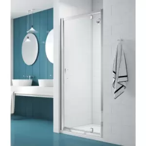 image of Merlyn NIX Pivot Shower Enclosure Door 760mm in Chrome Toughened Safety Glass