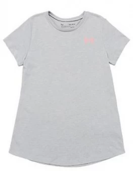 Image of Urban Armor Gear Childrens Live Short Sleeved Crew T-Shirt - Grey Pink
