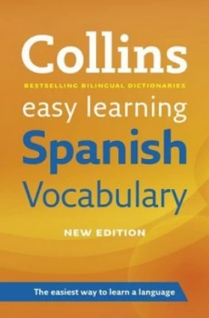 Image of Collins Spanish Vocabulary by Collins Dictionaries Book