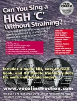 Image of Can You Sing a High c Without Straining by Thomas Appell Paperback