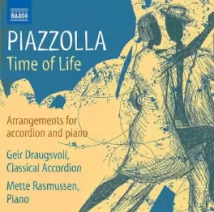 image of Piazzolla Time of Life Arrangements for Accordian and Piano by Astor Piazzolla CD Album