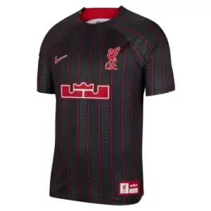 Image of nike LeBron x Liverpool FC, anthracite/red