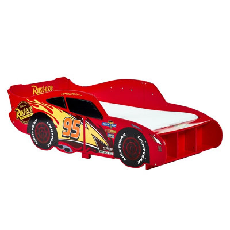 Image of SBN Disney Lightning McQueen Toddler Bed - Red