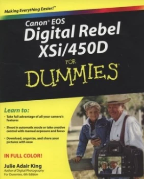 Image of Canon Eos Digital Rebel Xsi/450d for Dummies by Julie Adair King Paperback