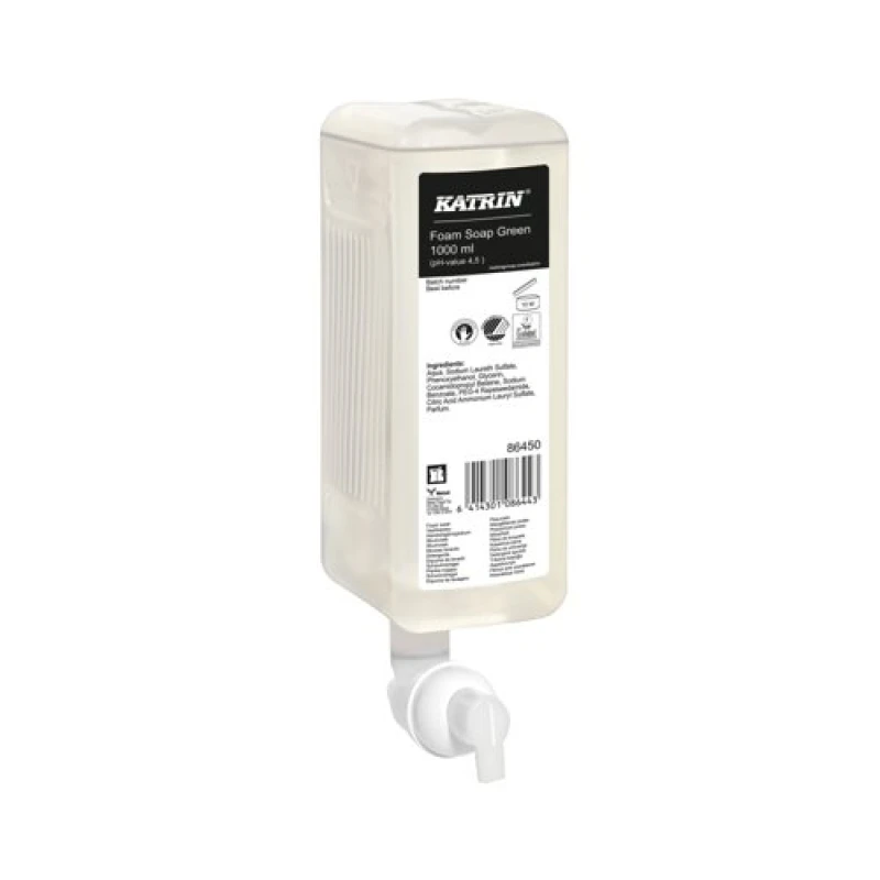 Image of Katrin Hand Wash Foam Mild Birch 1000ml 86450