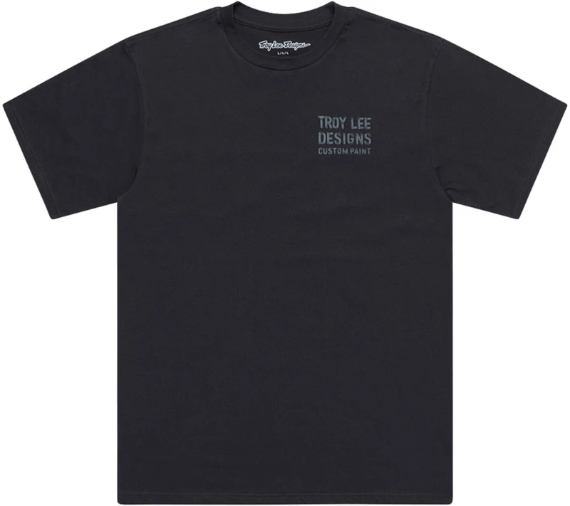 Image of Troy Lee Designs Paint Shop T-Shirt, black, Size XL for Men