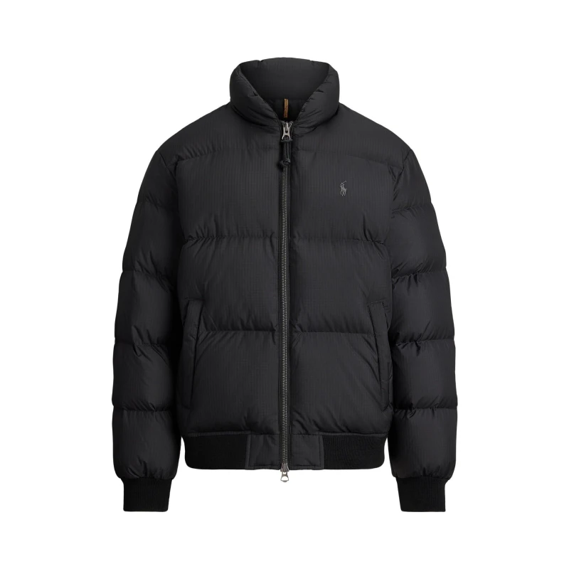 Image of Polo Ralph Lauren Mens El Cap Quilted Medium Puffer Jacket Polo Black male S