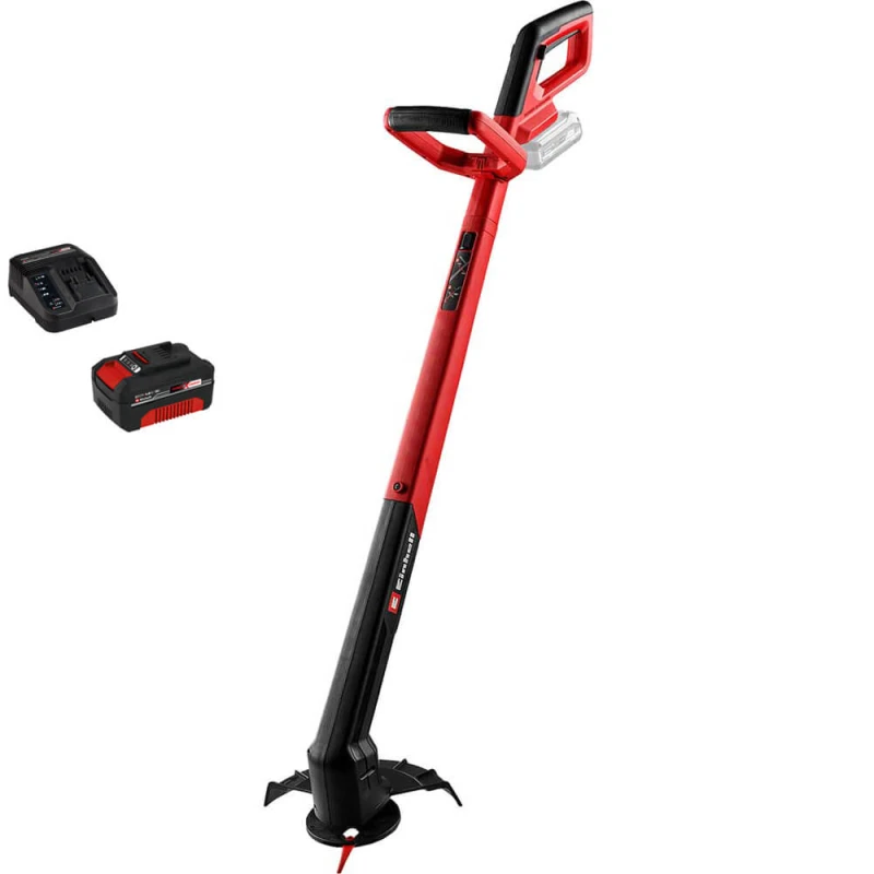 Image of Einhell GC-CT 18/2411 Li P 18v Cordless Grass Trimmer and Edger 240mm GC-CT 18/2411 Li P Batteries: 1 x 4ah Li-ion