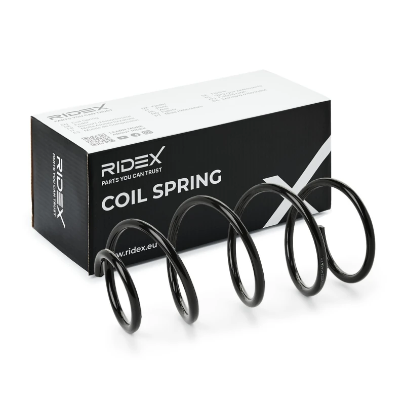 Image of Coil spring RIDEX 188C1398