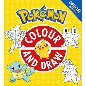 Image of The Official Pokemon Colour and Draw Paperback / softback 2018