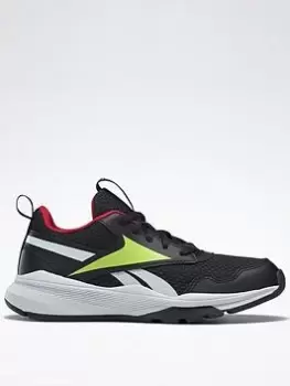 image of Reebok XT Sprinter 2 Shoes, Black/Yellow, Size 1 Older, Women