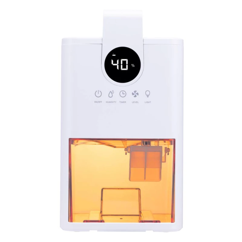 Image of TCP Mini Dehumidifier Compact, Portable, 1L Tank, Digital Display & Timer in White White Unisex