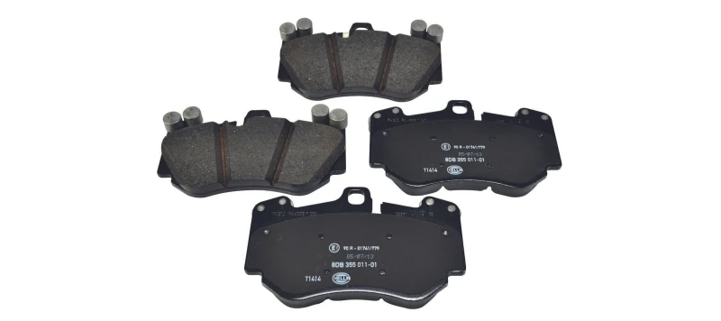 Image of HELLA Brake pad set HELLA 8DB 355 011-011