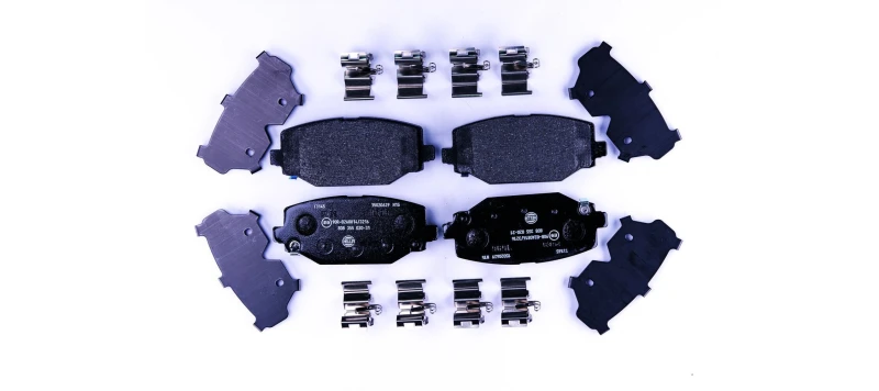 Image of HELLA Brake pad set HELLA 8DB 355 020-311