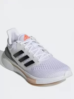 Image of adidas Eq21 Run Shoes, Grey, Size 3.5, Women