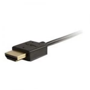 image of C2G Ultra Flexible High Speed HDMI Cable with Low Profile 0.3m