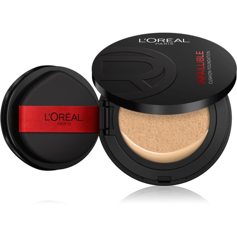 Image of LOreal Paris Infaillible Cushion Foundation long-lasting compact foundation shade C220 11 g