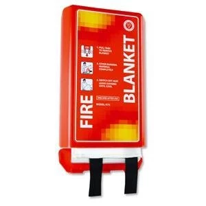 Image of Original IVG 1100x1100mm Fire Blanket Woven Glass Fibre