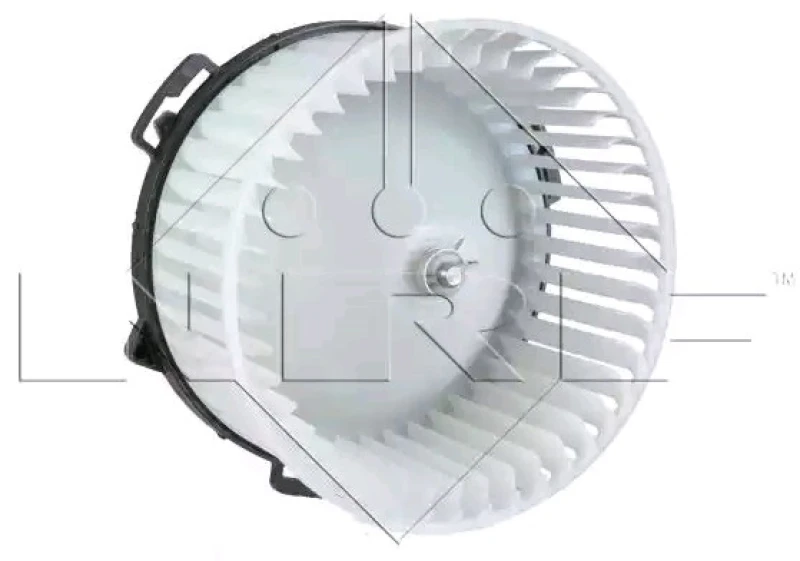 Image of NRF 34101 Blower Motor EASY FIT for left-hand drive vehicles, without integrated regulator, with adapter Interior Blower (2669)