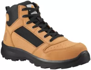 Image of Carhartt Mid S1P Safety Boots, brown, Size 35, brown, Size 35