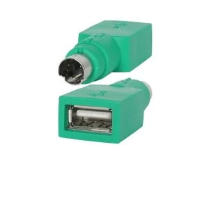 Image of StarTech Replacement USB Mouse to PS/2 Adapter - F/M