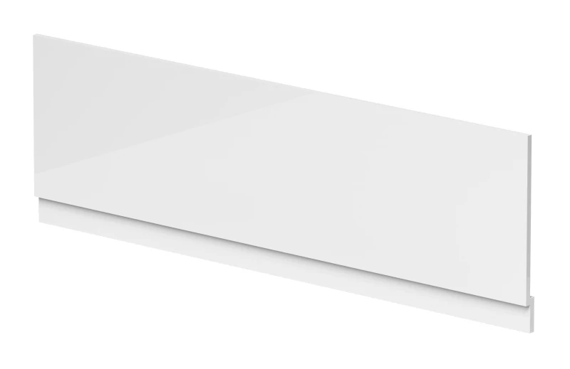 Image of Balterley Gloss White MDF Bath Front Panel & Plinth - 1800mm White unisex