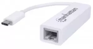 Image of Manhattan USB-C to Gigabit (10/100/1000 Mbps) Network Adapter,...