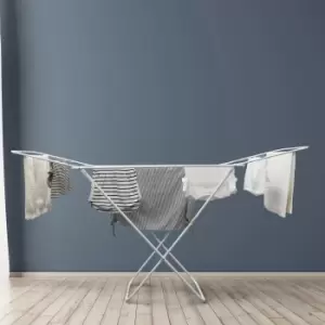 Image of JVL Home & Dry Winged Clothes Airer, 18m White