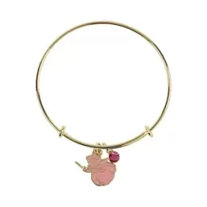 Disney Princess Sleeping Beauty Fairy God Mother Gold Coloured Shell Charm Bracelet BF00593YRPL