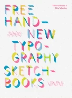 Image of free hand new typography sketchbooks