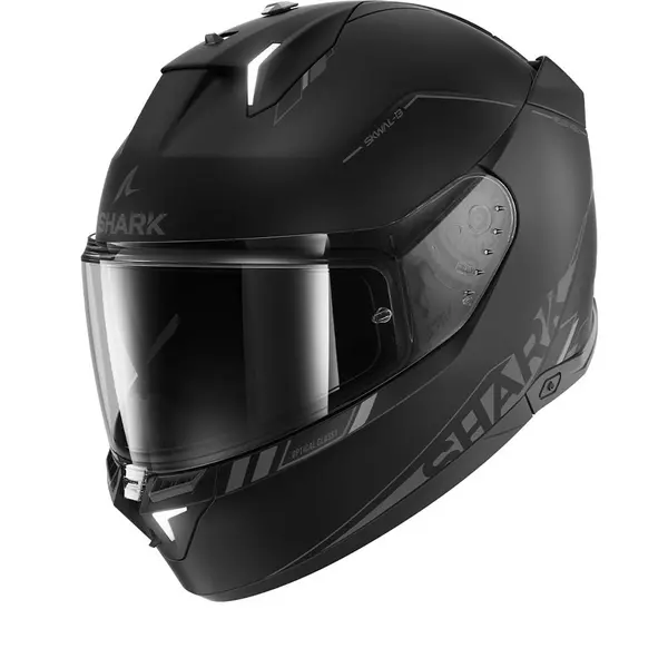 Image of Shark SKWAL i3 Blank SP Mat Black Anthracite Black KAK Full Face Helmet Size XS