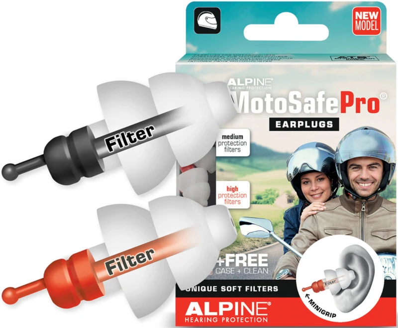 Image of Alpine MotoSafe Pro Earplugs Size