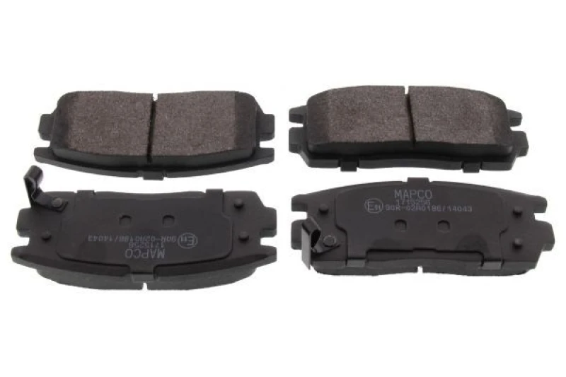 Image of Brake pad set MAPCO 6645