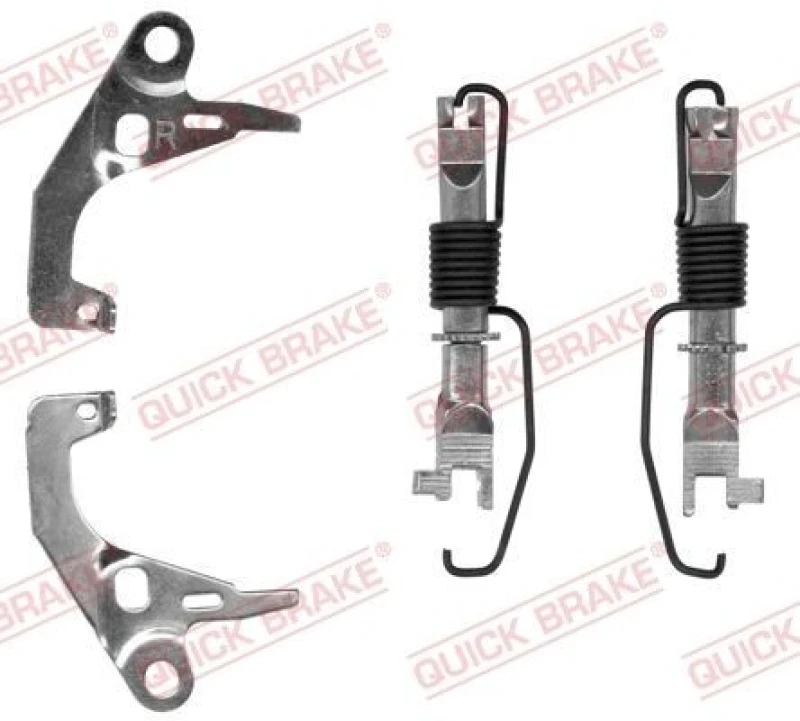 Image of QUICK BRAKE Brake shoe adjuster QUICK BRAKE 108 53 001
