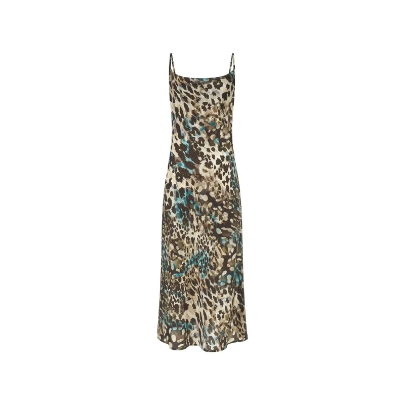Image of Guess Womens long dress Guess New Akilina Marron Female S