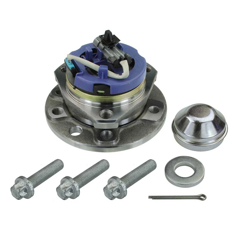 Image of MEYLE 614 652 0010 Wheel bearing kit with accessories, Original Quality, with integrated ABS sensor Wheel Bearing Kit (654)