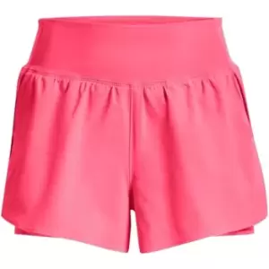 image of Under Armour Woven 2-in-1 Short - Pink