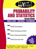 Image of schaums outline probability and statistics second edition