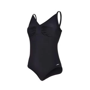 Image of Speedo Watergem 1 Piece Swimsuit Black 42"