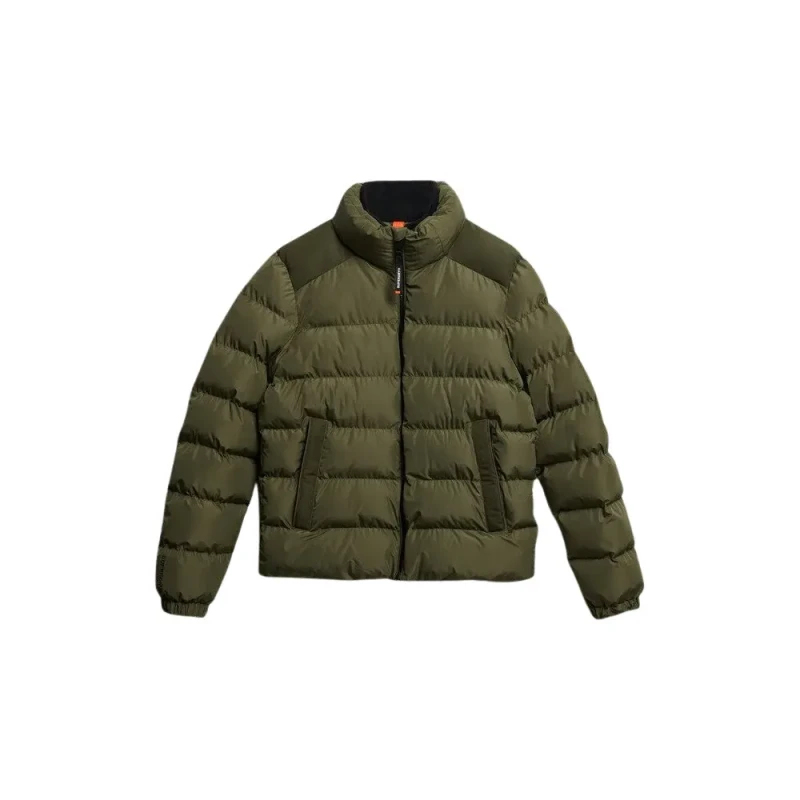 Image of Superdry Sports Non-Hooded Padded Jacket olive green Men XXL;XL;L;M