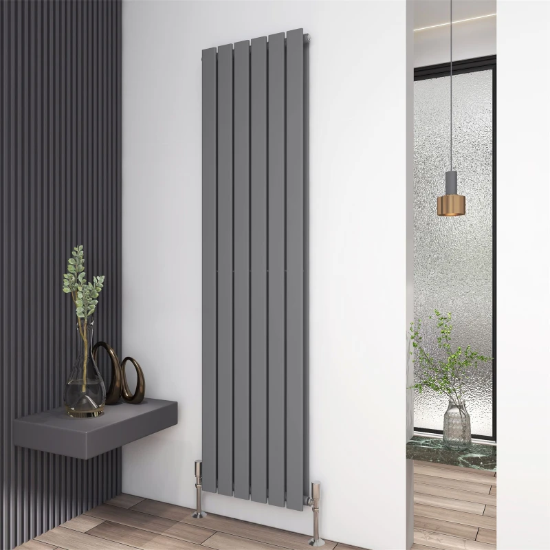 Image of MCC Direct Designer Flat Panel Double Radiator 1800x408mm Anthracite Grey