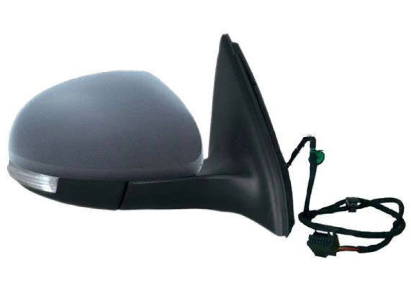 Image of ALKAR 9040136 Wing mirror Right, Electric, Convex, primed Outside Mirror (50)