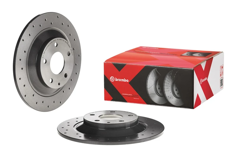 Image of BREMBO Brake disc BREMBO 08.C425.1X